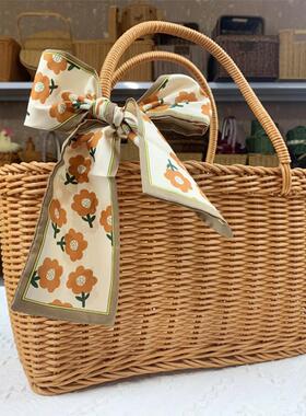 CL14大号手提篮手拎超市购物买菜篮子长34X宽17X高20X全高35cm