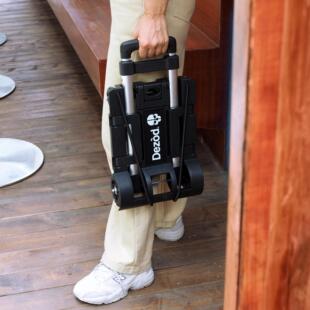 Dezòd可携式迷你小推车折叠家用买菜手拉取快递拿包裹自重轻