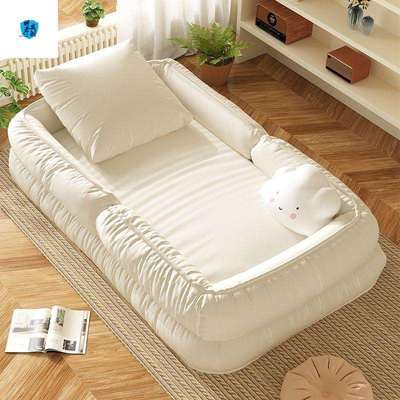 小户型客厅单双人躺椅人类狗窝沙发折叠可躺可睡榻榻米懒人沙发床