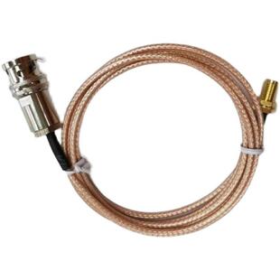 三同轴Triaxial-RG316镀银低噪音 三同轴BNC公转同轴SMA母 测试线