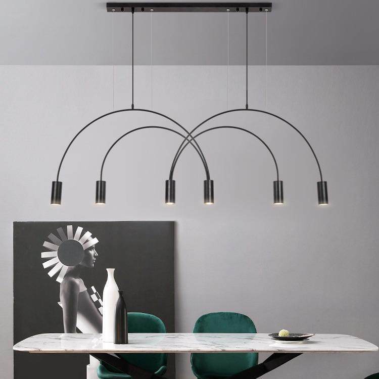 北欧餐厅吊灯现代简约创意个性时尚客厅灯具长条餐桌吧台吊灯,鲜花速递/花卉仿真/绿植园艺,割草机/草坪机,淘宝优惠券,粉丝福利购,淘宝优惠卷