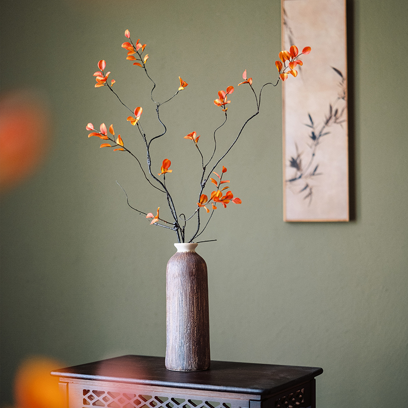 仿真花秋瓣叶绢花装饰花艺花束