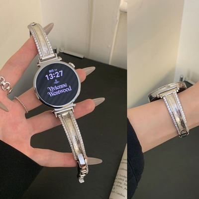 适用华为watch带钻手镯表带
