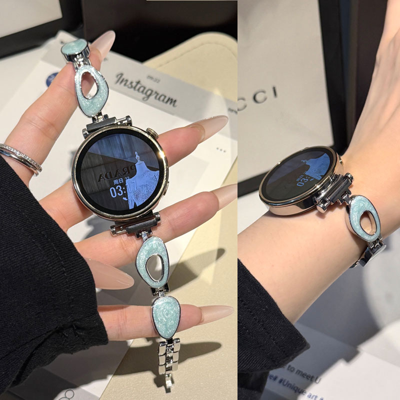 适用华为watch不规则滴胶表带