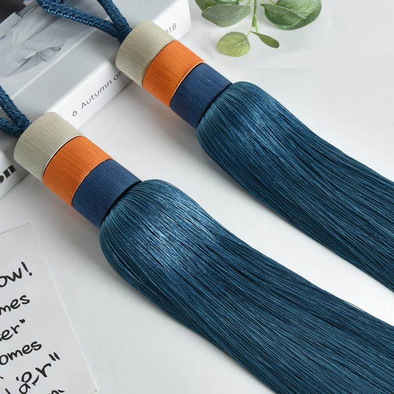 欧式窗帘挂球系球带系绳家庭客厅窗帘装饰挂流苏斯堪的纳维亚无障,居家布艺,挂钩/挂球,淘宝优惠券,粉丝福利购,淘宝优惠卷