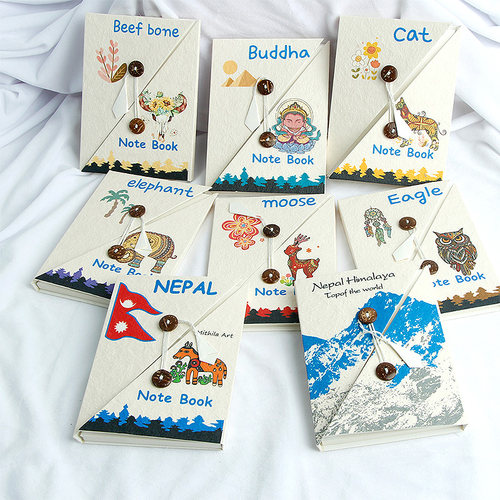 【小红书同款】尼泊尔手工本正品