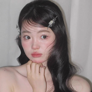 muimui风～甜美锆石蝴蝶结发梳发簪新娘头饰摄影跟妆高档礼服配饰