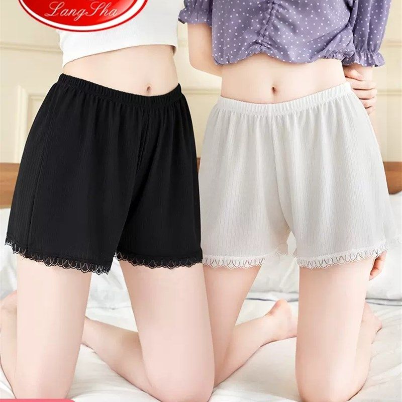 冰丝安全裤女夏天薄款内外u穿防走光不卷边夏季宽松居家打底保险,女士内衣/男士内衣/家居服,女安全裤,淘宝优惠券,粉丝福利购,淘宝优惠卷