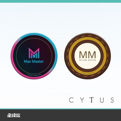 音乐世界Cytus2 磁吸徽章 Million Max Master 雷亚授权音游周边