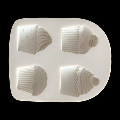 极速-Nebw cake fondant silicone mold ice CREA shape cake dec
