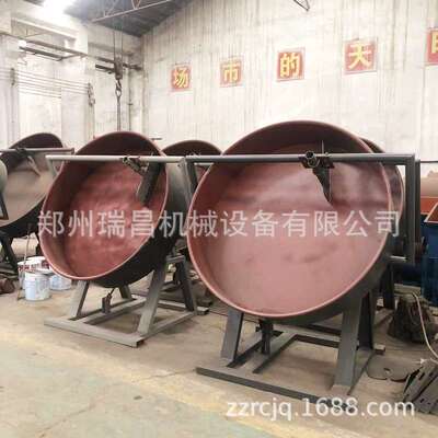 化工原料滚球机 圆盘造粒机发酵粪便花卉种植土猫砂膨润土造粒