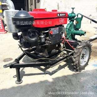 192柴油机抽水泵 厂家出售 手推式 小型8寸离心泵