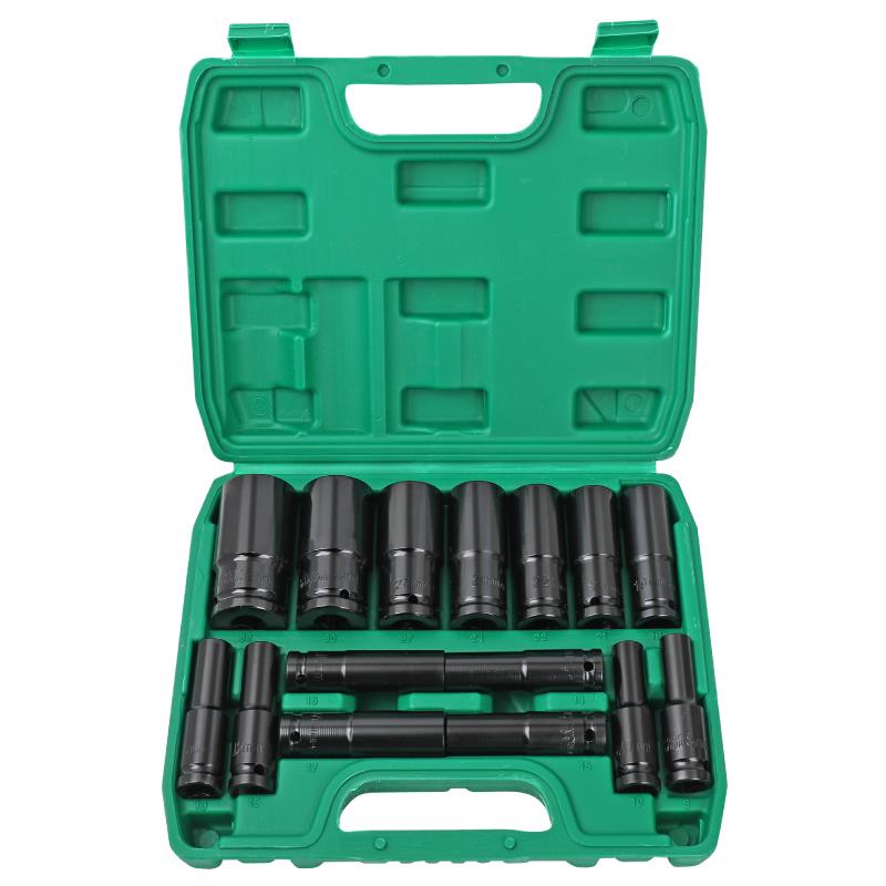 ql@3H电动扳手套筒头六角加长套筒套装电钻套筒大飞加长套头套管8