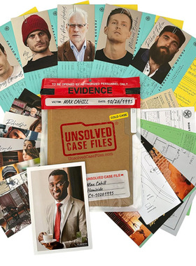 Unsolved Case Files Cahill Max Cold Case Murder Mystery Game