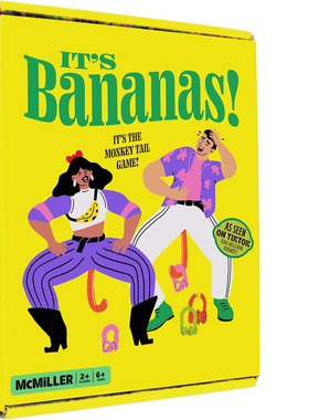 It’s Bananas! The Monkey Tail Game Funny Hilarious toy猴尾