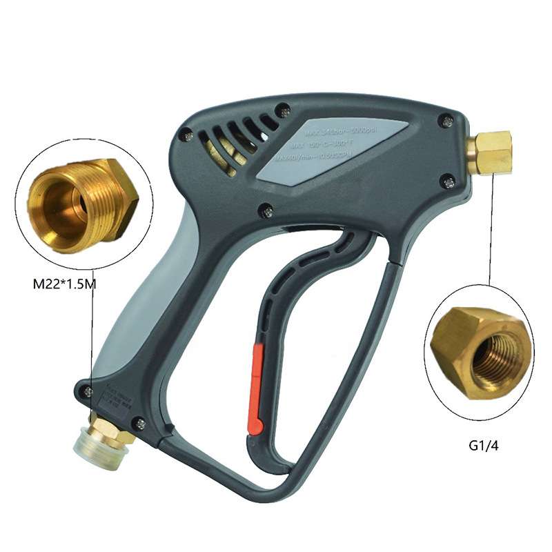 跨境速卖M22*1.5清洗机用高压水枪加长枪杆泡沫喷壶套件工厂