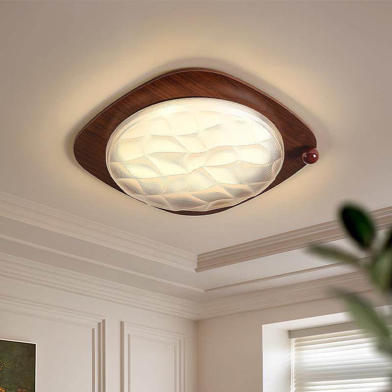 中古风卧室灯高级感大气全光谱日式诧寂风书房美式复古阳台吸顶灯