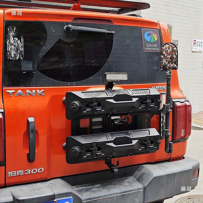 车顶加压水箱行李架车载水箱越野储水饮用自驾游淋浴卧式扁桶平台