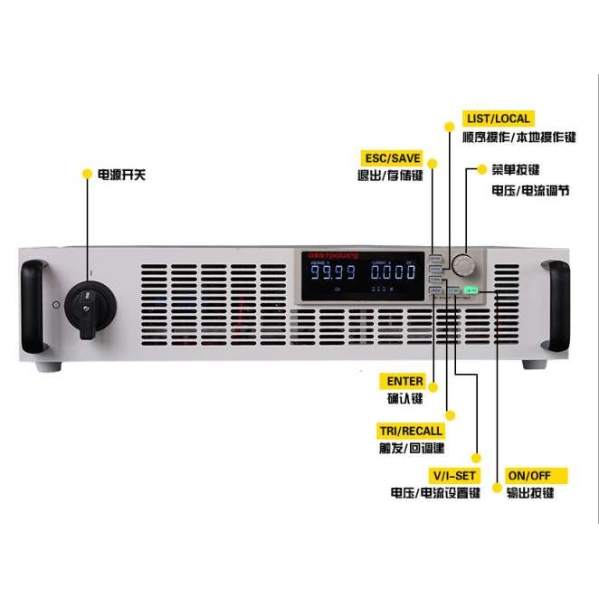 精日程控可编程直流稳压电源2000V3A可调BS2000-03/6KW高精度2U