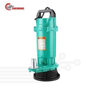 PUMP 铝壳潜水泵220v110v370w750w1寸口径高扬程大流量潜水泵AC