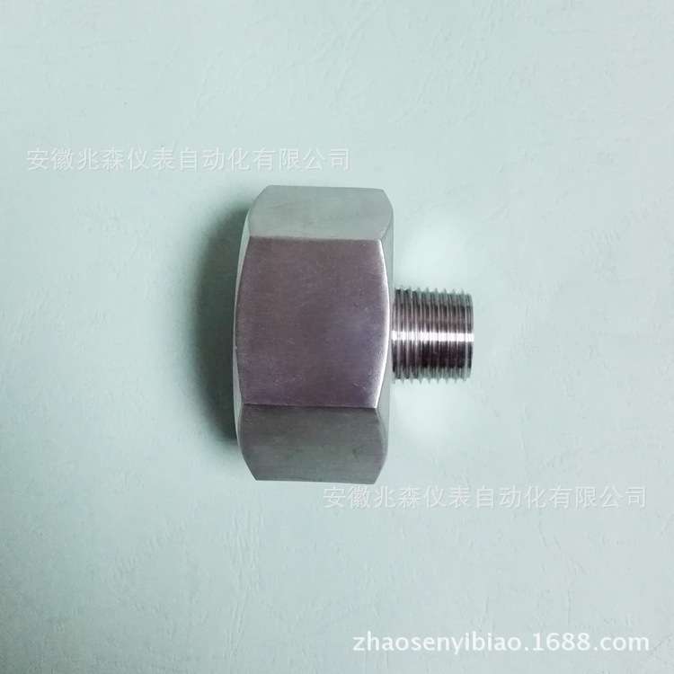 仪表转换接头1-1/2NPT转G1- G1-1/2变送器转换接头3/4npt转1-1/2