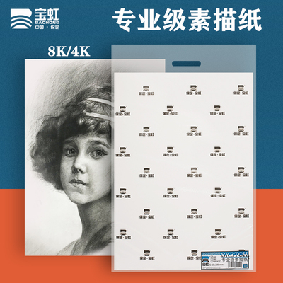 【多种规格】保定宝虹素描纸