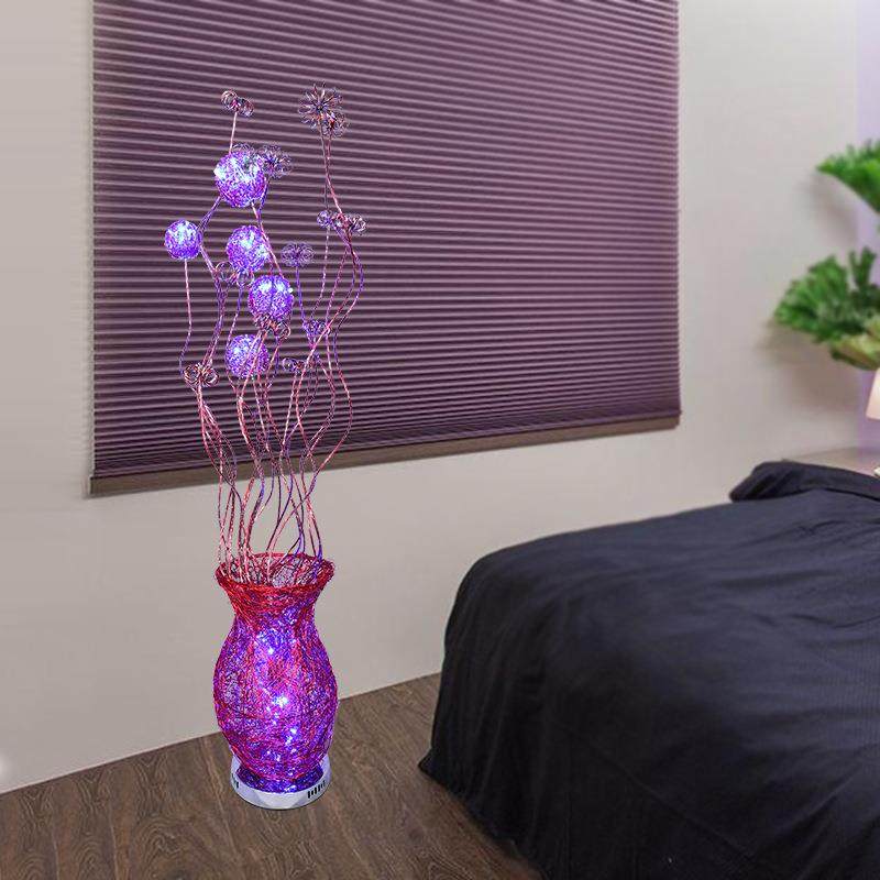 创意led铝线花瓶落地灯 家居卧室客厅酒店餐厅婚庆装饰落地灯,农机/农具/农膜,播种栽苗器/地膜机,淘宝优惠券,粉丝福利购,淘宝优惠卷