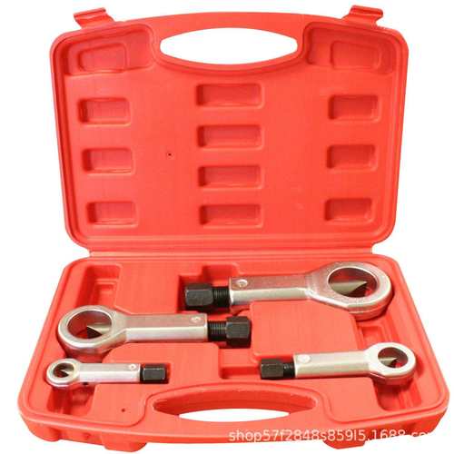 4pc手动螺母破坏器生锈螺帽破坏工具螺帽破开器