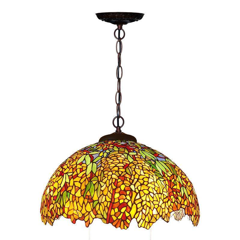 厂家直销 帝凡尼22寸黄紫藤复古卧室客厅餐厅装饰手工玻璃吊灯,农机/农具/农膜,播种栽苗器/地膜机,淘宝优惠券,粉丝福利购,淘宝优惠卷