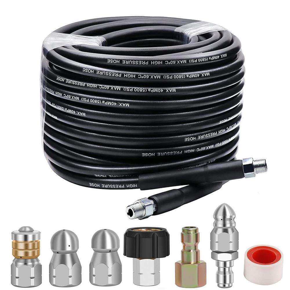 高压清洗机下水道冲洗套装M22 1/4快接接头 旋转水老鼠排水软管,农机/农具/农膜,播种栽苗器/地膜机,淘宝优惠券,粉丝福利购,淘宝优惠卷