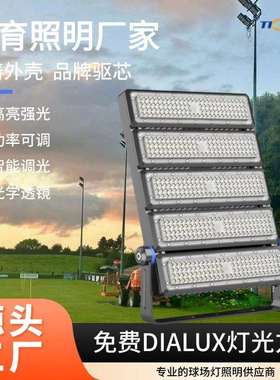 led模组1000w大功率户外广场灯篮球场体育馆照明高杆灯工程投光灯