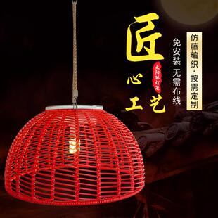 太阳能庭院灯走廊别墅阳台观景花园装饰灯新农村美丽乡村太阳能灯