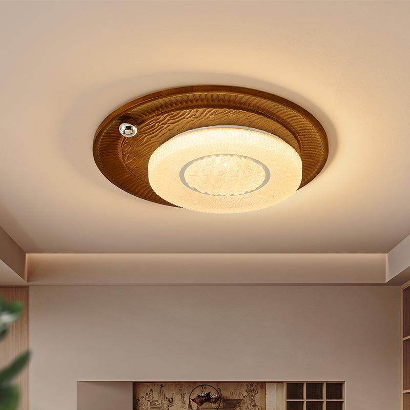 新中式中古奶油风复古卧室灯主卧吸顶灯全光谱书房间胡桃木色灯具,农机/农具/农膜,播种栽苗器/地膜机,淘宝优惠券,粉丝福利购,淘宝优惠卷