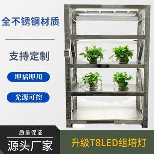 试验室植物光照培养架实验室组培架组培瓶蔬菜轻型架子带组培灯