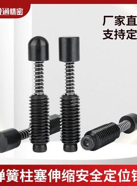 SEPS/SEPR弹簧顶出销M8M10M12弹簧柱塞伸缩安全定位销工厂