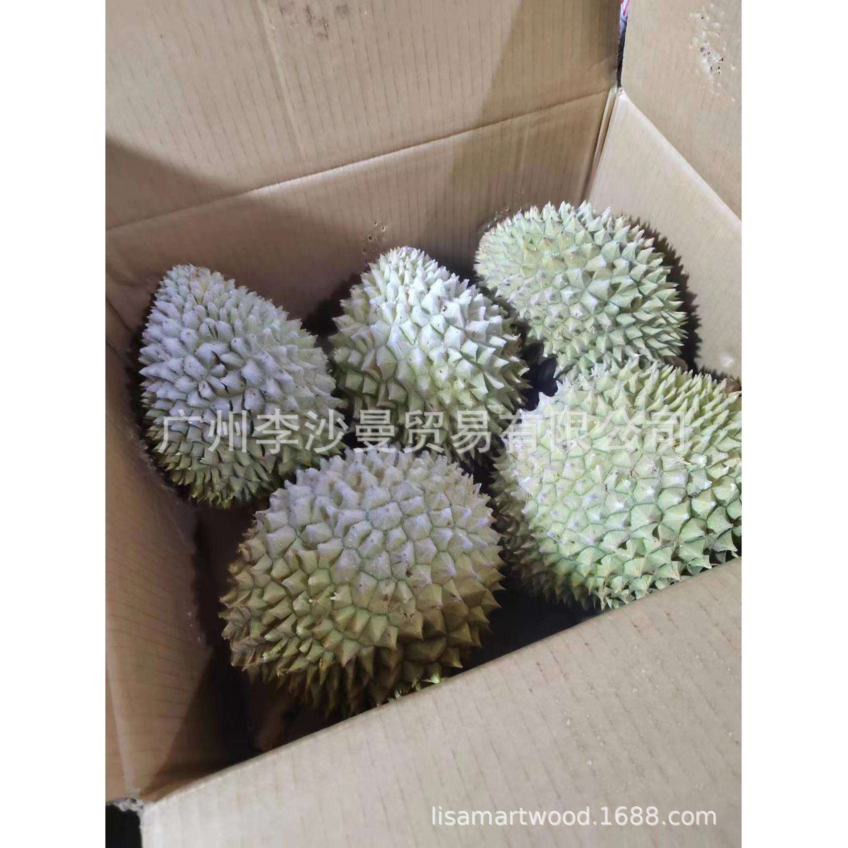 黑刺榴莲泰国稀有品种高山树上熟榴莲 新鲜液氮干尧冷冻水果A级