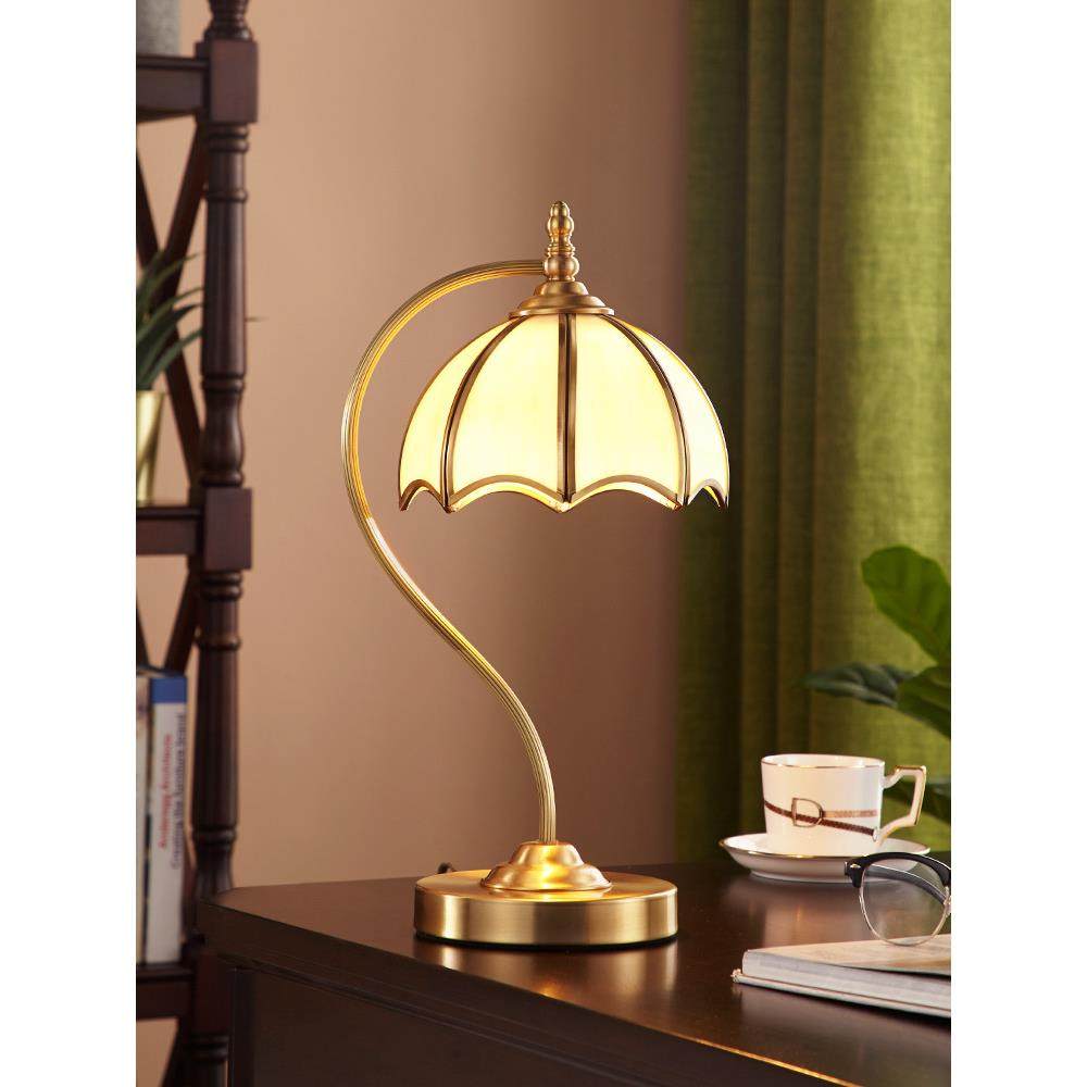 全铜美式书房台灯书桌护眼LED奢华古铜复古办公室工作创意可调光,鲜花速递/花卉仿真/绿植园艺,割草机/草坪机,淘宝优惠券,粉丝福利购,淘宝优惠卷