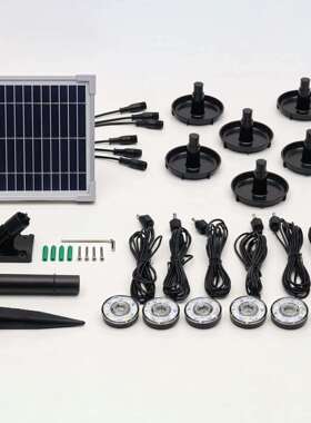 4W/6V 太阳能LED水下灯花园池塘灯庭院灯-SL4-6-6CW/SL4-6-6WW