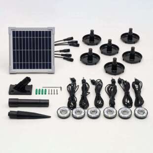 4W/6V 太阳能LED水下灯花园池塘灯庭院灯-SL4-6-6CW/SL4-6-6WW