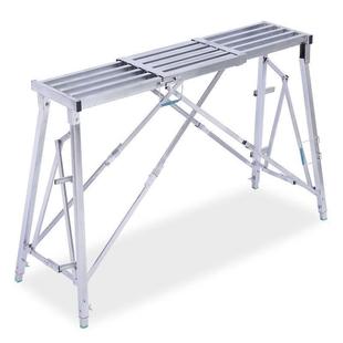 脚手架子长短可伸缩马凳折叠升降加厚脚手架装修室内多功能垒德株