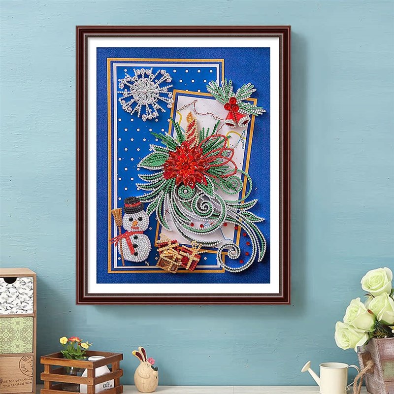 极速5D Fldower Diamond Mosaic Pictures DIY Handmade Special