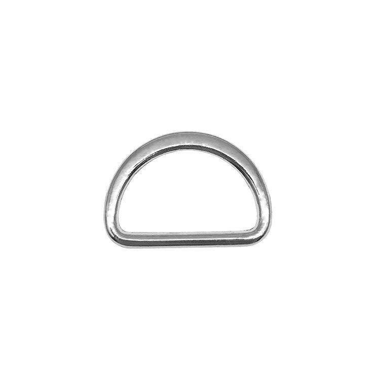 现货直发金属D字环服装配饰调节环合金D形环服饰辅料小配件五金扣