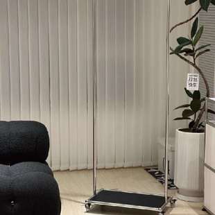 USM中古衣帽架可移动衣服收纳架简约落地式不锈钢隔夜衣服衣帽架