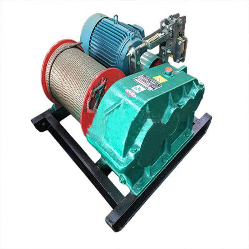 JM5.0T电动小型卷扬机机5吨 建筑小型吊机 电动慢速机提升机提升