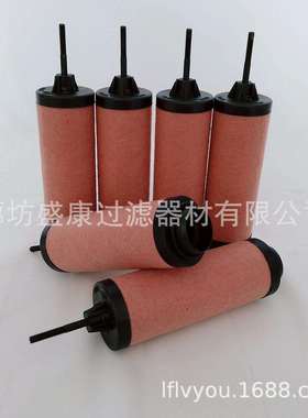 替代莱宝SV25B真空泵排气滤芯 71416340真空泵油雾分离滤芯