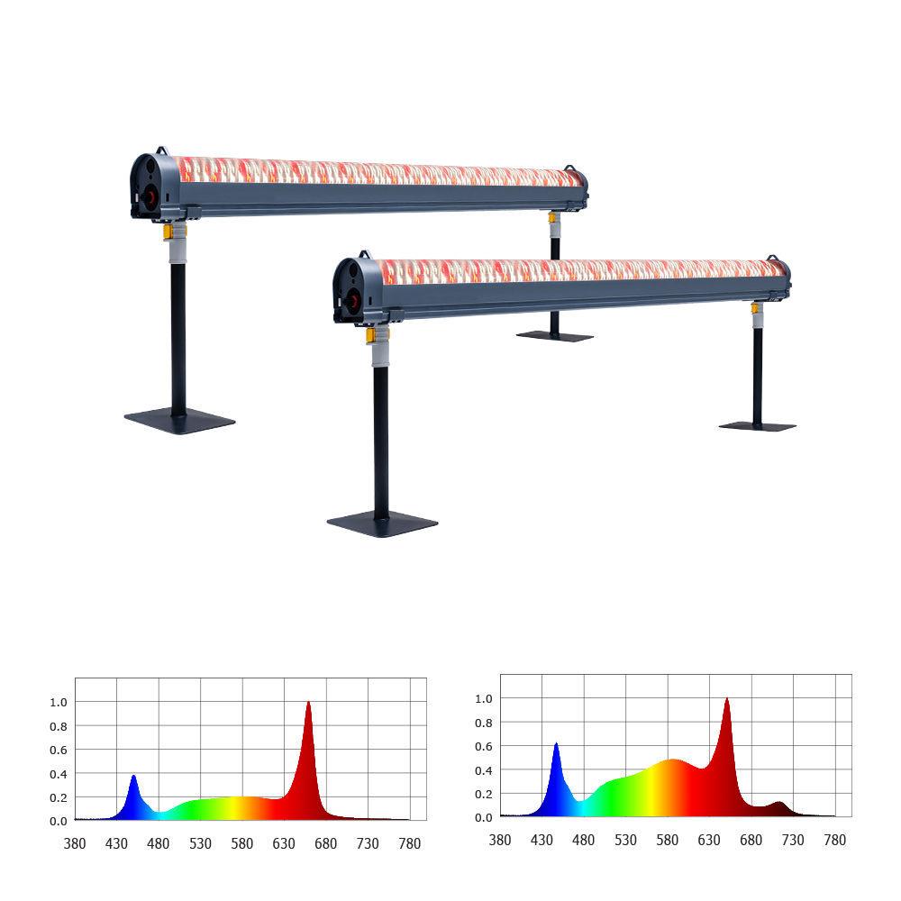 120W树下补光植物灯led株间灯全光谱红光开花结果防徒植物生长灯