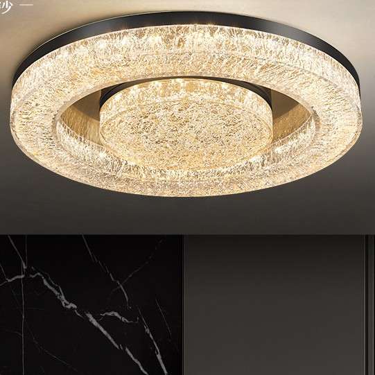 帕莎轻奢客厅主灯简约现代高端奢华大气家装大厅新款圆形吸顶灯