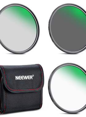 NEEWER纽尔相机滤镜套装nd64ND减光镜CPL偏振镜67mm手机滤镜风光摄影滤光镜片ND8高清真彩CPL二合一螺纹滤镜