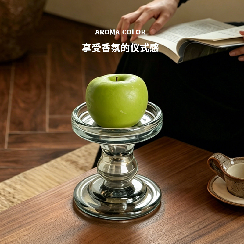 我的小熊苹果香氛香薰蜡烛无火持久留香高级感香水调卧室室内