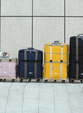 T6万向轮大容量折叠牛津布航空托运包厂家直销超大容量旅行箱包
